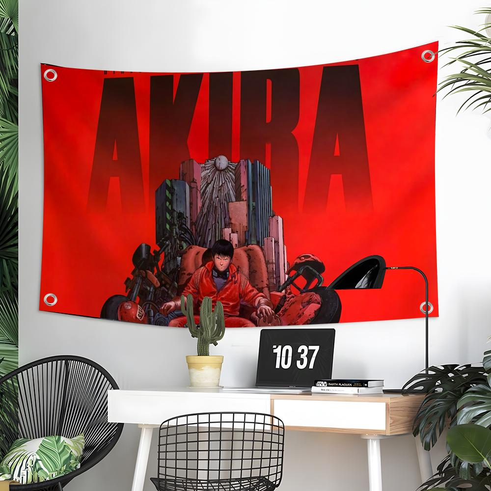 Outdoor Camping Anime - クールなアニメ A-akira サイバーパンク フラッグ キャンプ アウトドア