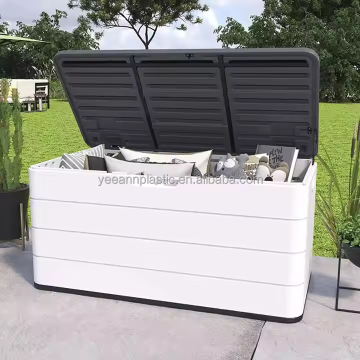 Outdoor Camping Box - プラスチック製屋外パティオ家具キャンプツールオーガナイザー巨大シューズ収納ボックス