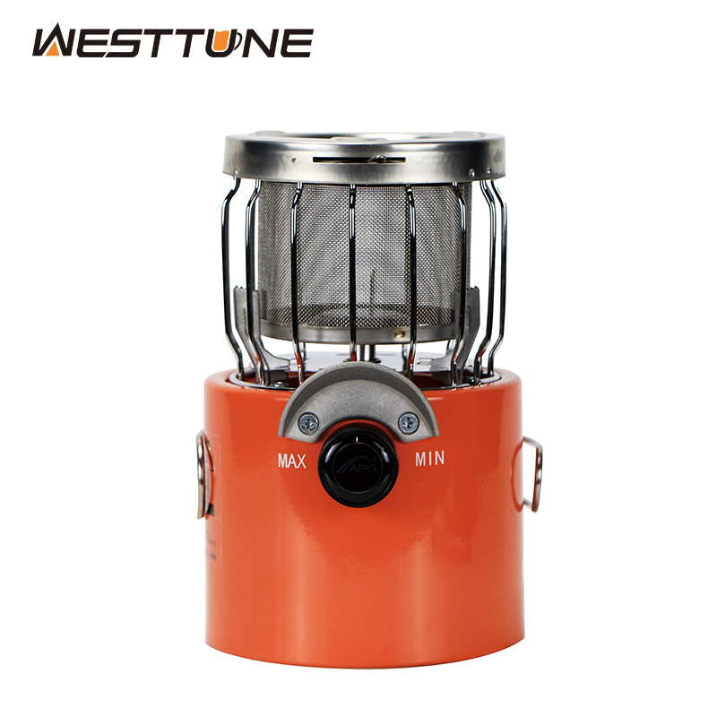 Outdoor Camping Gas Heater - WESTTUNE 2 in 1 暖房ストーブ屋外多機能調理炉ポータブル観光調理器サバイバルバーナーキャンプ用品