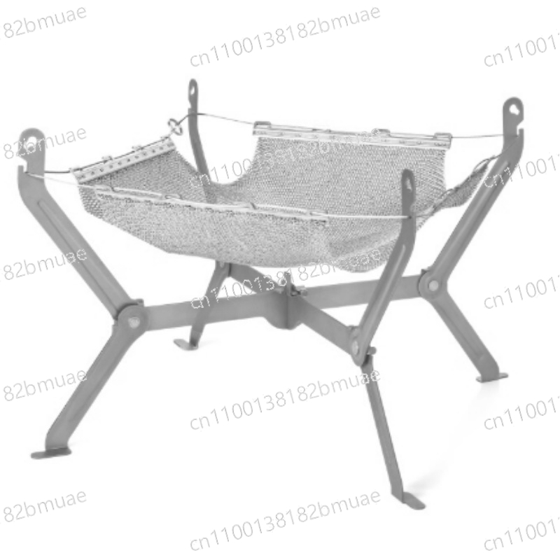 Outdoor Camping Fire Pit - ハイキング、ピクニック、料理、折りたたみ式BBQバーベキューグリルメッシュ、ポータブル屋外キャンプファイヤーピット、薪ストーブバーナー用