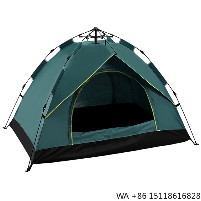 屋外防水2-3人用キャンプハイキングビーチ折りたたみ自動ポッ - Outdoor Camping Tent Waterproof のレビューと価格