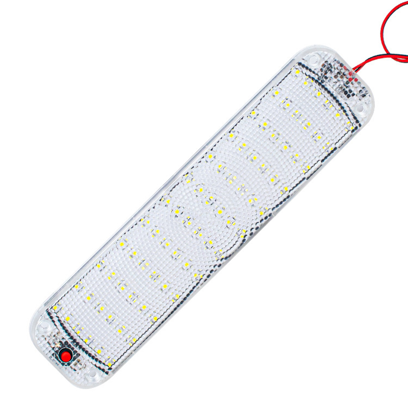 72LED 車内ライト 12-80V 固定天井ライト トラッ - Outdoor Camping Trailer のレビューと価格