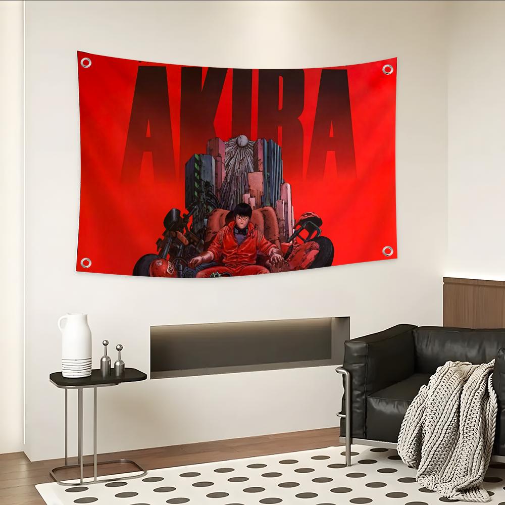 クールなアニメ A-akira サイバーパンク フラッグ キ - Outdoor Camping Anime のレビューと価格