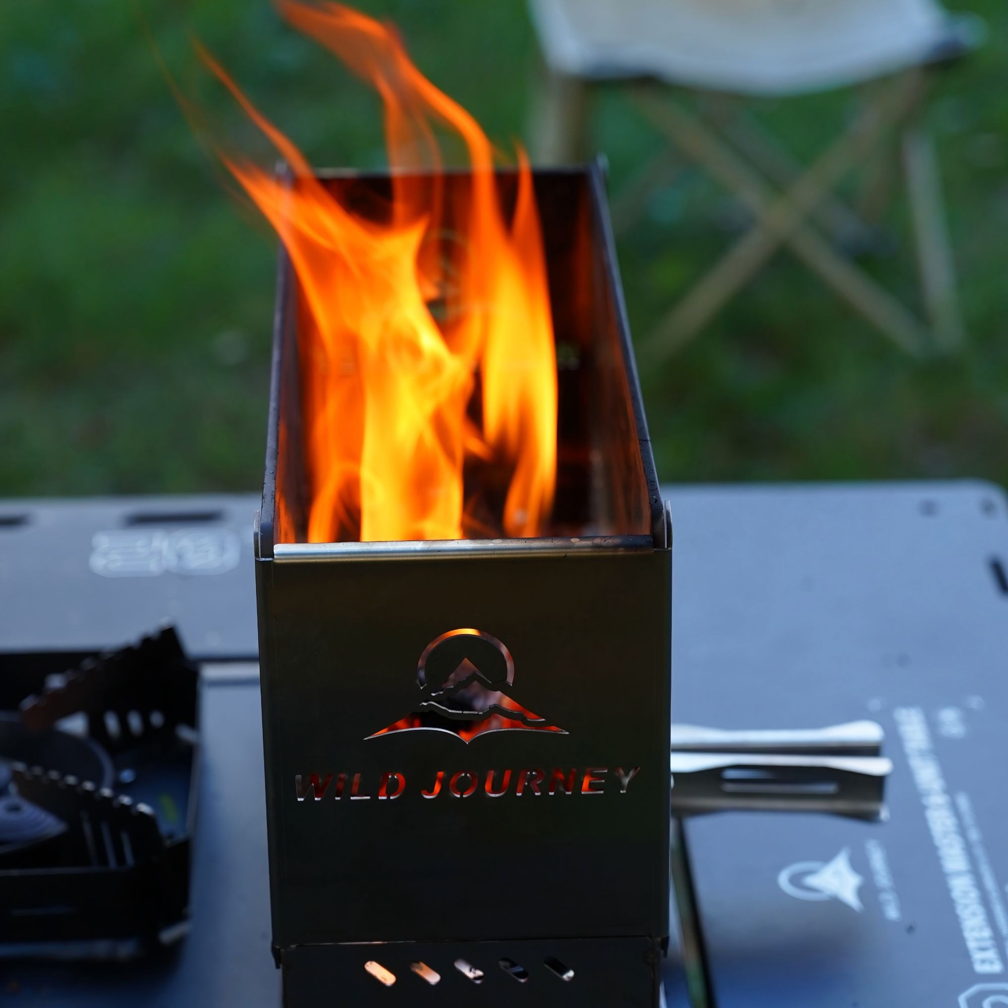 SmiloDon キャンプ折りたたみ式火鉢 IGT ハーフユ - Outdoor Camping Fire Pit のレビューと価格