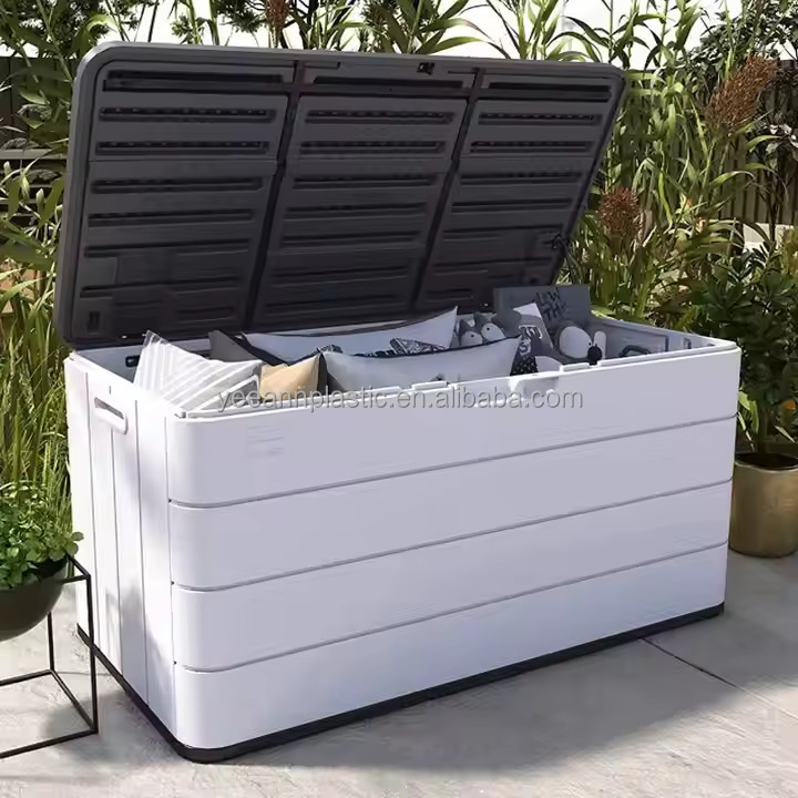 プラスチック製屋外パティオ家具キャンプツールオーガナイザー巨 - Outdoor Camping Box のレビューと価格