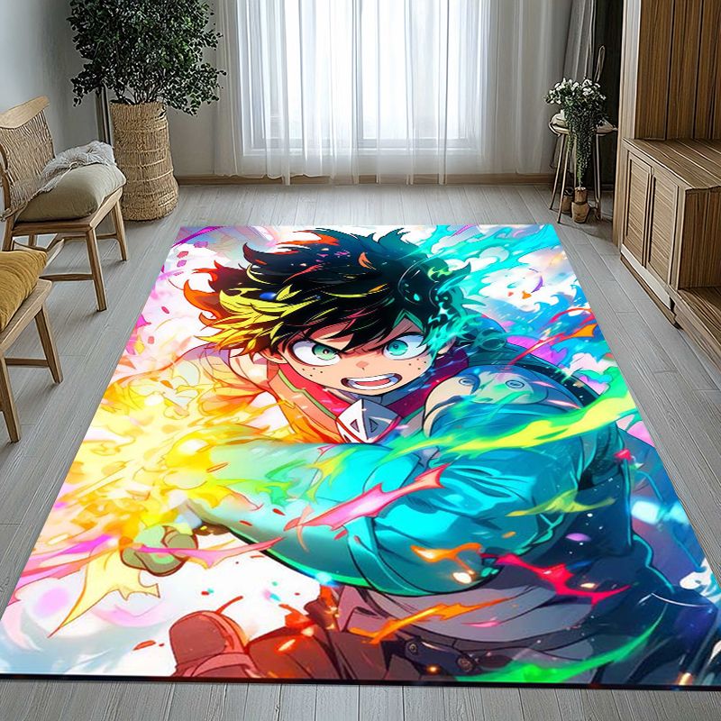 僕のヒーローアカデミアアニメ漫画リビングルーム滑り止めエリア - Outdoor Camping Anime のレビューと価格