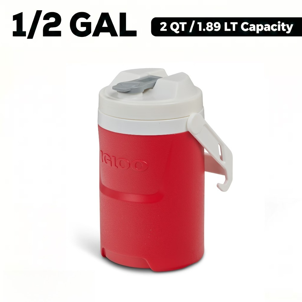 スポーツウォーターボトル 1/2ガロン ジャグ ハンドルフッ - Outdoor Camping Water Jug のレビューと価格