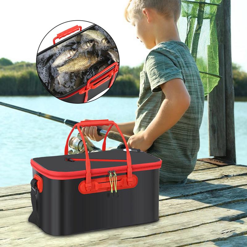 多機能フィッシングベイトバケット,折りたたみ式フィッシングバ - Outdoor Camping Store のレビューと価格