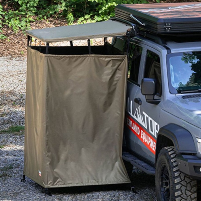 屋外車用サイドシャワーテント 防水日よけ折りたたみ式ポータブ - Outdoor Camping Tent Waterproof のレビューと価格