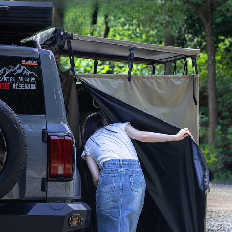屋外車用サイドシャワーテント 防水日よけ折りたたみ式ポータブ - Outdoor Camping Tent Waterproof のレビューと価格