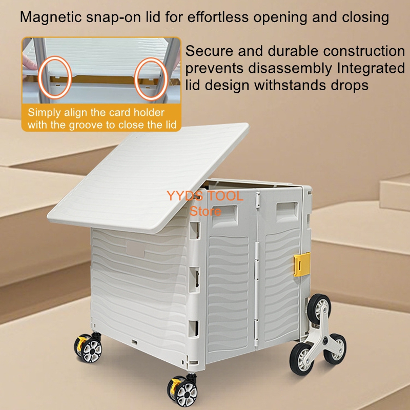 屋外キャンプ折りたたみ式ショッピングカート家庭用ポータブル配 - Outdoor Camping Box のレビューと価格