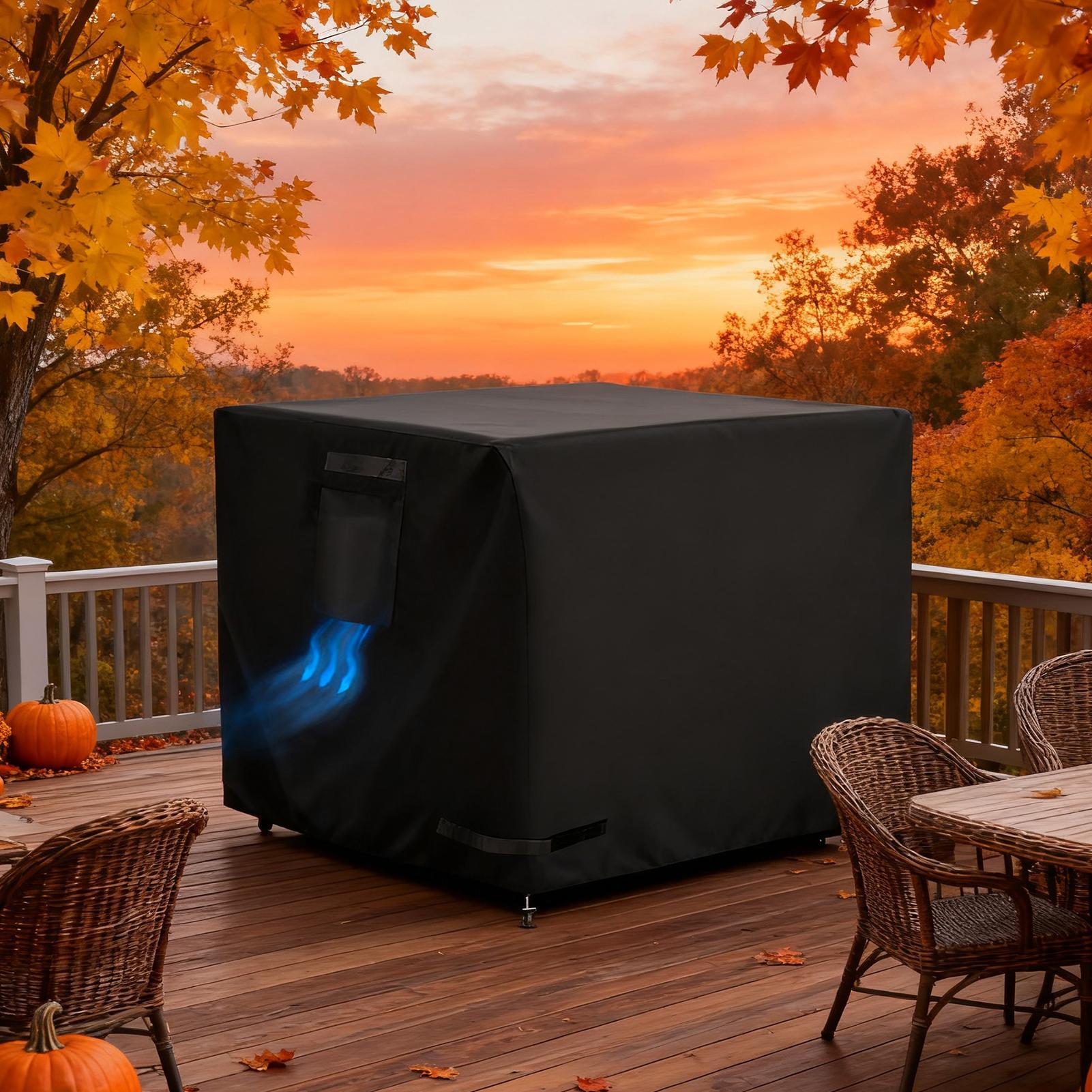 屋外ファイヤーピットカバー 30インチ 防水ヘビーデューティ - Outdoor Camping Fire Pit のレビューと価格