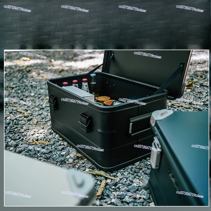 車のトランク、キャンプ用収納ボックス、アルミニウムマグネシウ - Outdoor Camping Box のレビューと価格