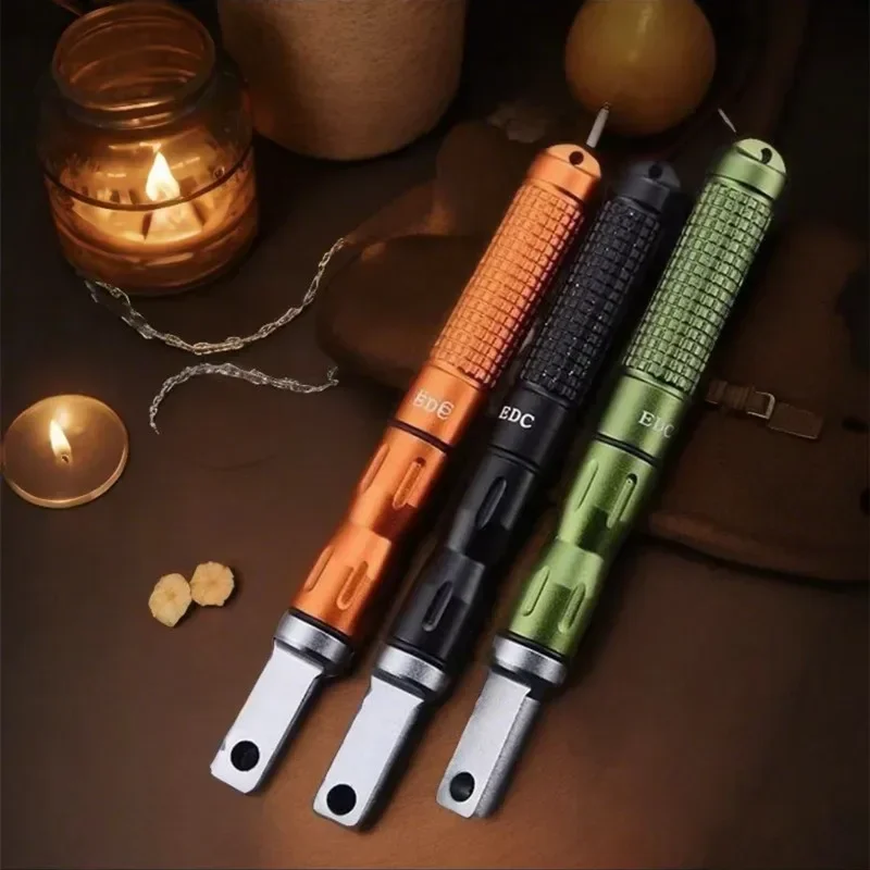 新しい屋外サバイバル防水ライターポータブルアドベンチャーキャ - Fire Starter Flint のレビューと価格