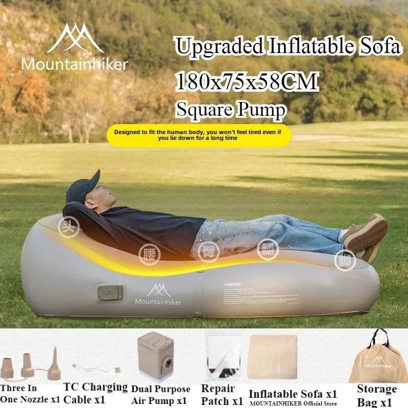 MOUNTAINHIKER 180x75x58CM 新しいイ - Outdoor Camping Cot のレビューと価格