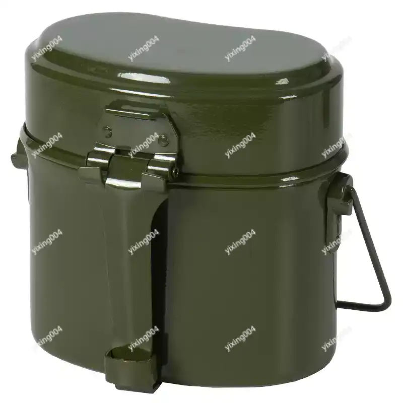 アウトドアキャンプ用分割弁当箱 耐熱アルミ製食品容器 - Outdoor Camping Box のレビューと価格