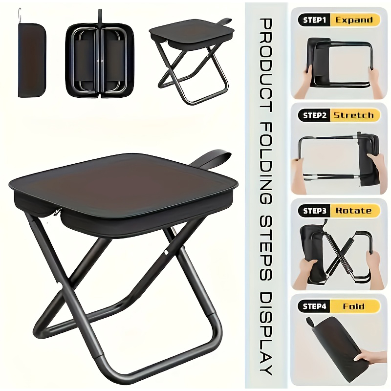    折りたたみ釣り用スツールポータブルアウトドアキャンプ - Outdoor Camping Store のレビューと価格