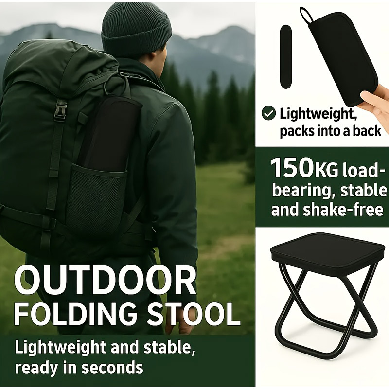    折りたたみ釣り用スツールポータブルアウトドアキャンプ - Outdoor Camping Store のレビューと価格