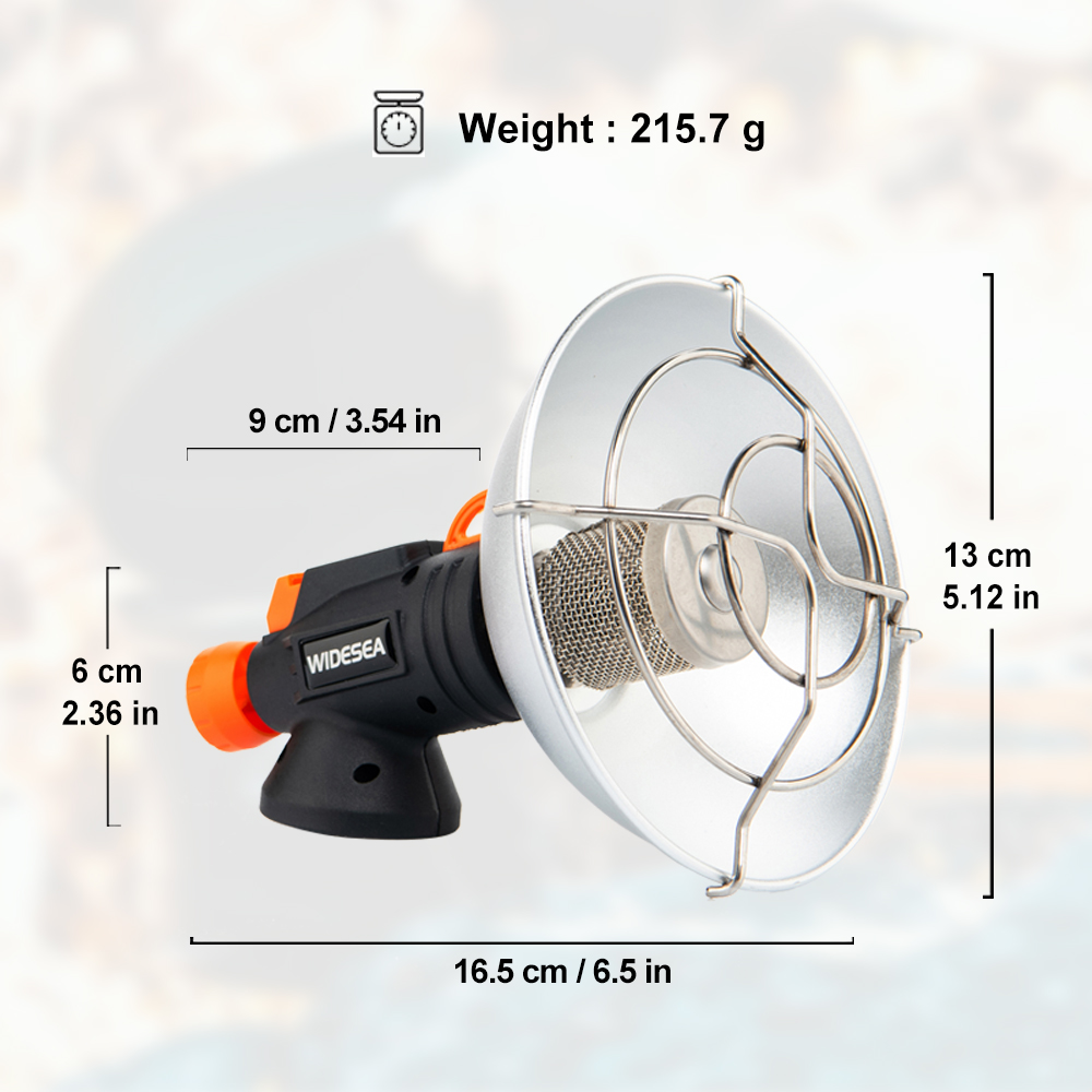Widesea キャンプヒーターポータブルステンレス鋼暖炉冬 - Outdoor Camping Gas Heater のレビューと価格