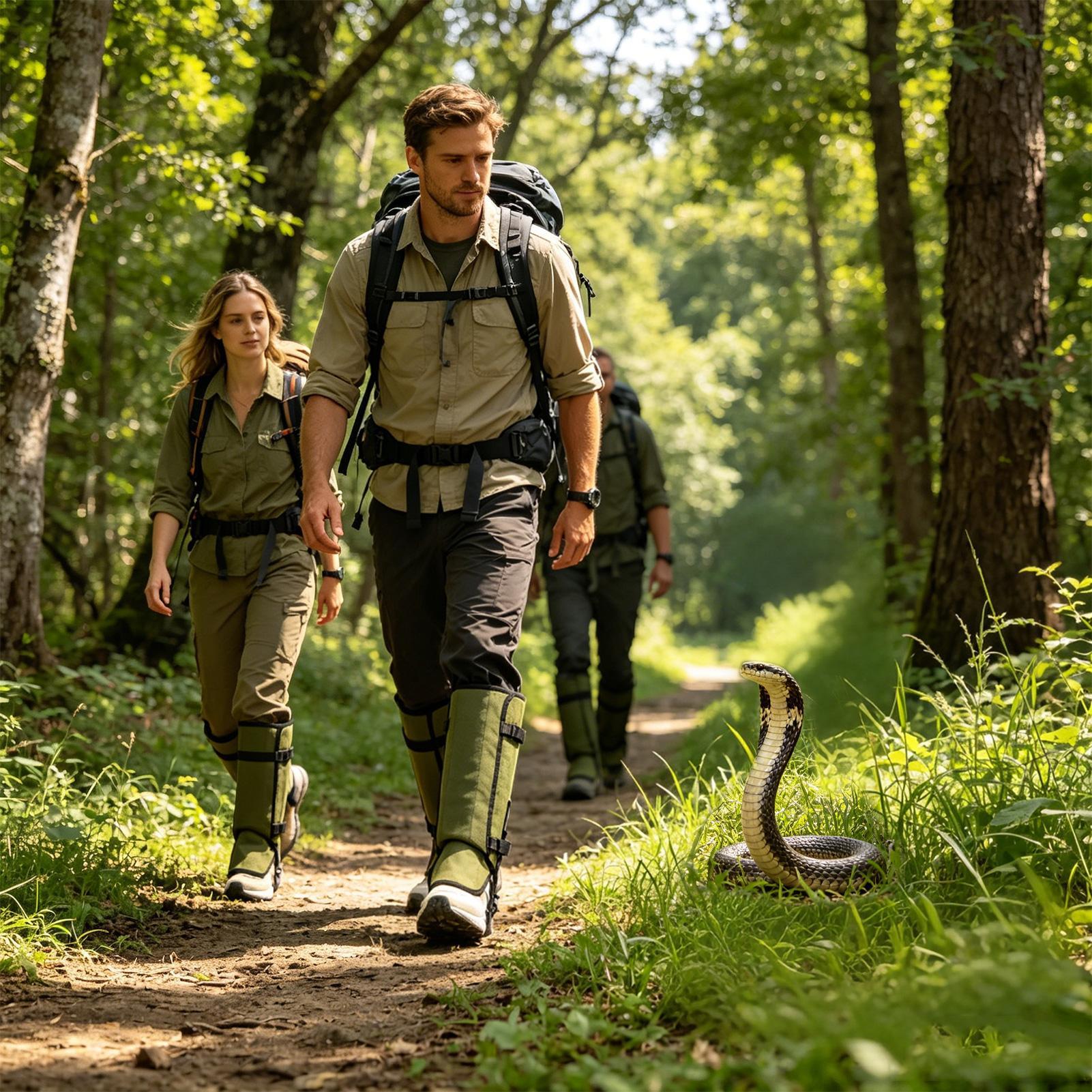 蛇咬傷防止レギンス スネークゲイター レッグガード 2ピース - Trekking Gaiters のレビューと価格