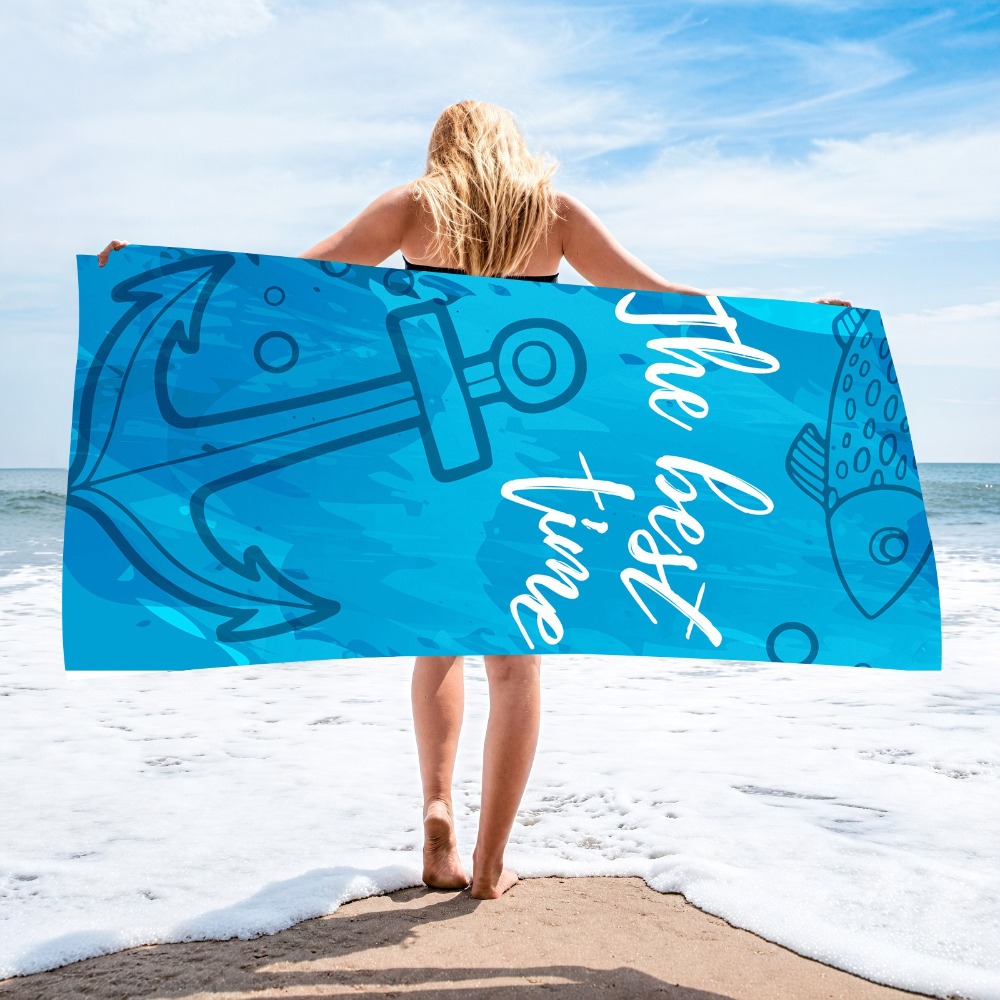 アンカービーチタオル70x140CM速乾バスタオルマイクロフ - Camp Towel Microfiber のレビューと価格