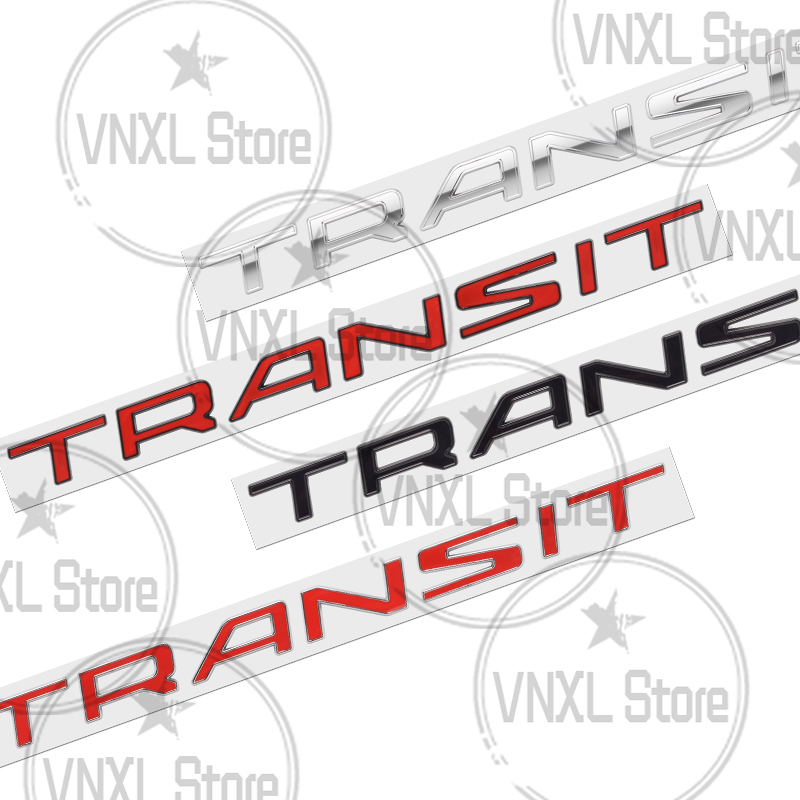 車のスタイリングフォードトランジットカスタムレター 3D 金 - Outdoor Camping Logo のレビューと価格