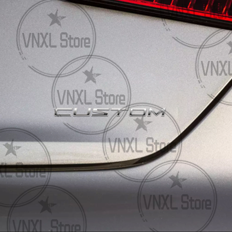 車のスタイリングフォードトランジットカスタムレター 3D 金 - Outdoor Camping Logo のレビューと価格