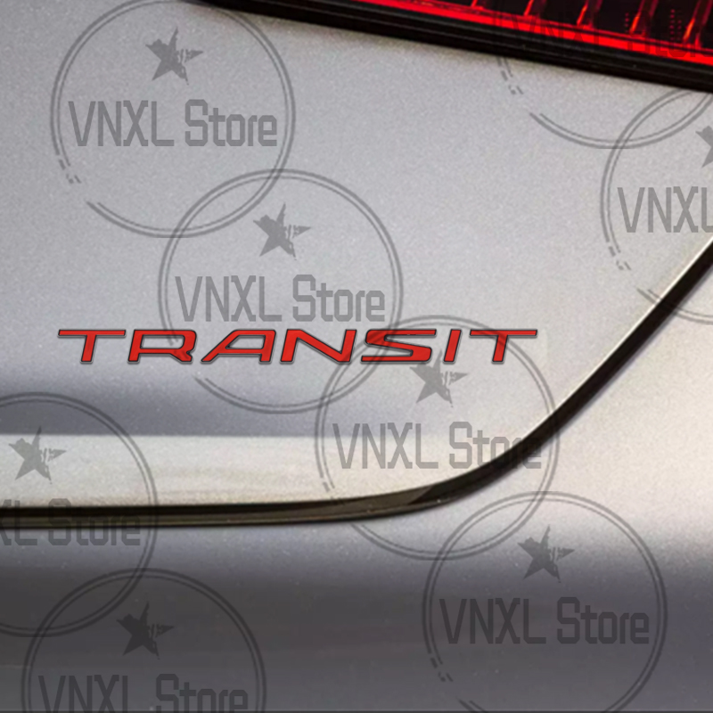 車のスタイリングフォードトランジットカスタムレター 3D 金 - Outdoor Camping Logo のレビューと価格