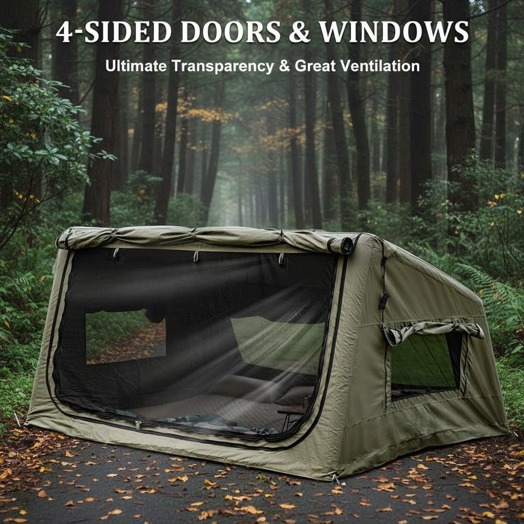 屋外自動膨張式キャンプテント キャンプパーティー 四季対応  - Outdoor Camping Tent Waterproof のレビューと価格