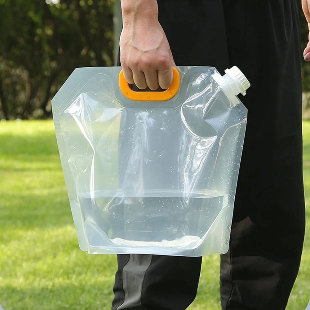 5L ポータブルウォーターバッグ折りたたみバケツ収納水容器水 - Outdoor Camping Water Jug のレビューと価格