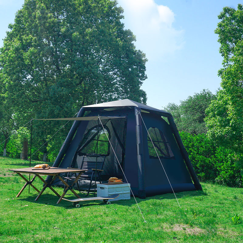高級オックスフォード製ハンディインフレータブルキャンプテント - Outdoor Camping Tent Waterproof のレビューと価格
