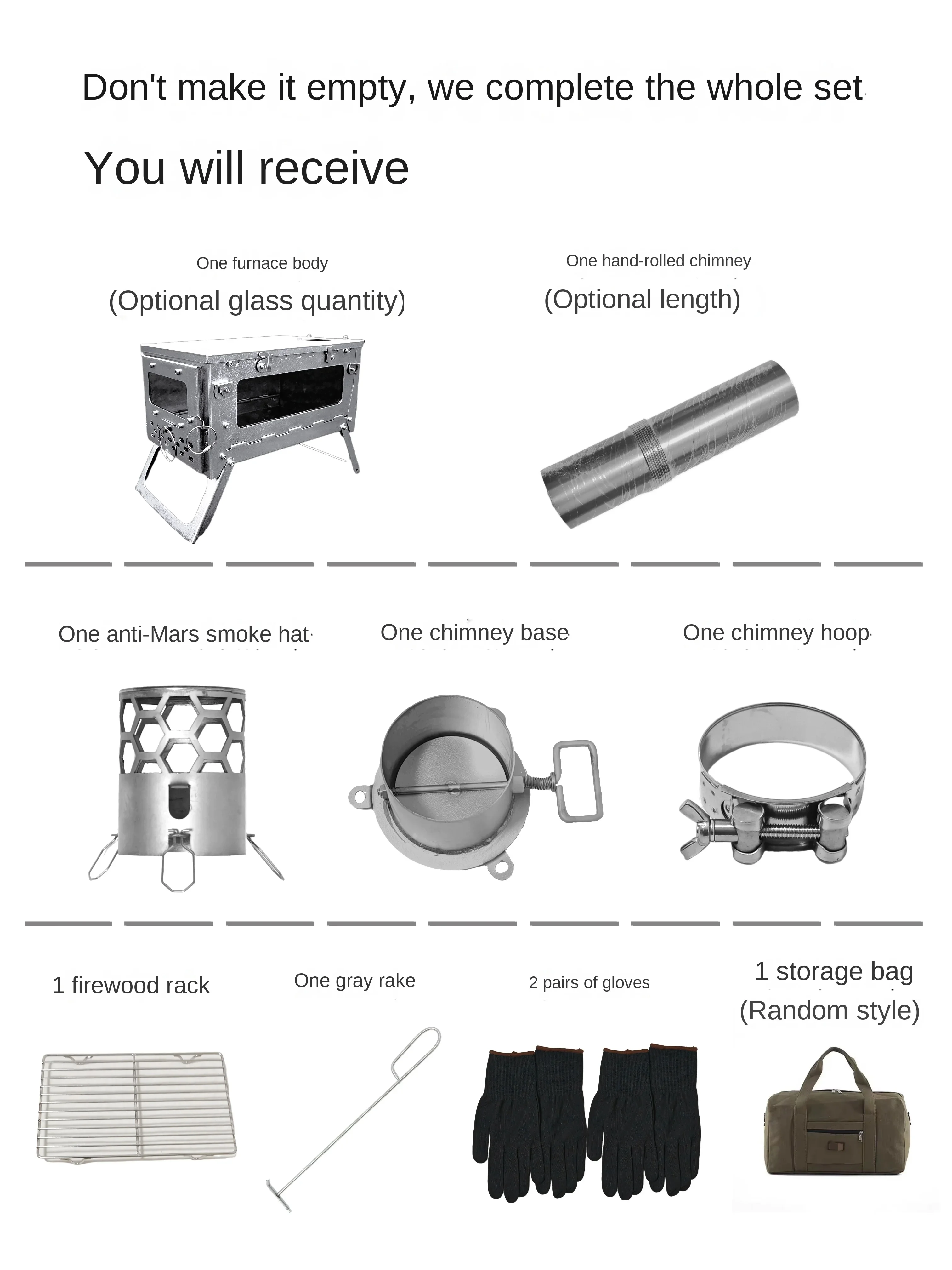 Wt star-tiチタン合金折りたたみ薪ストーブ,ストーブ - Outdoor Camping Gas Heater のレビューと価格