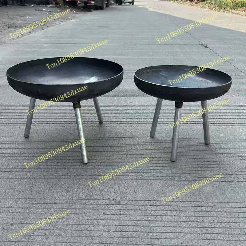 80cm大型鋳鉄製ファイヤーピット、屋内外兼用焚き火台、キャ - Outdoor Camping Fire Pit のレビューと価格