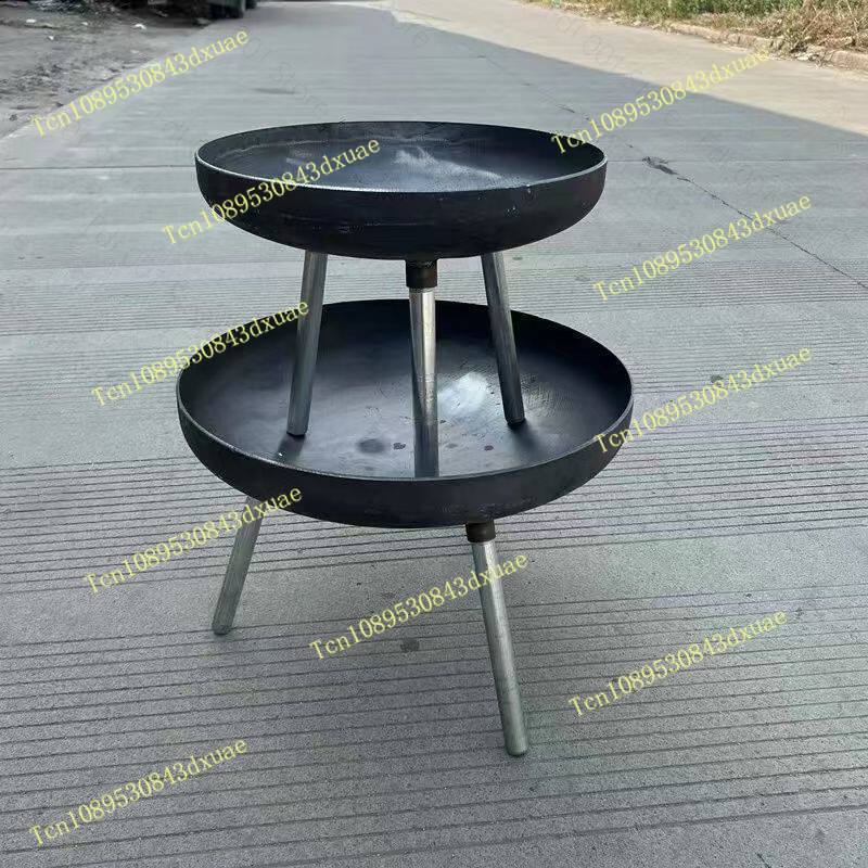 80cm大型鋳鉄製ファイヤーピット、屋内外兼用焚き火台、キャ - Outdoor Camping Fire Pit のレビューと価格