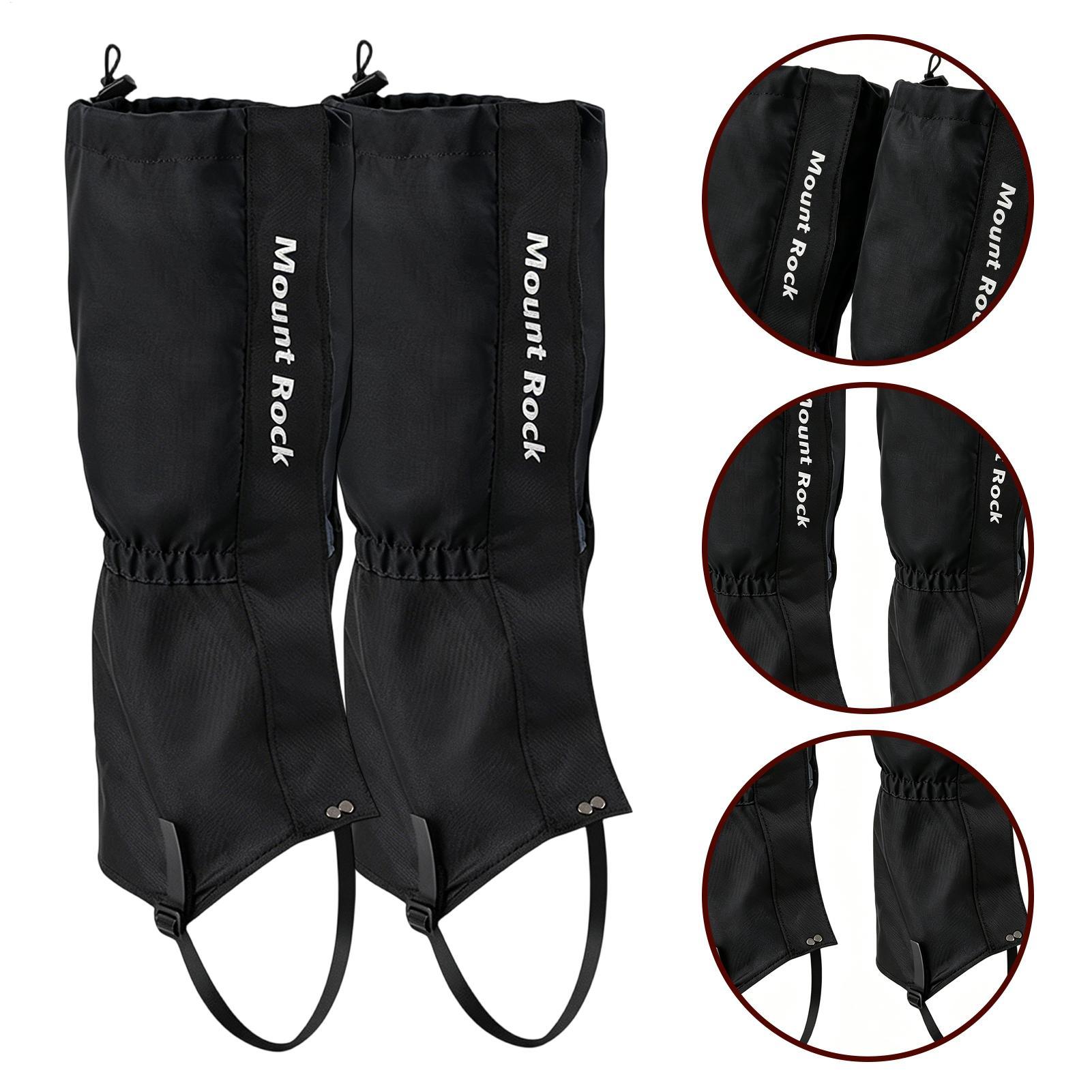 1 ペア防水通気性ハイキングレッグゲートル軽量スノーブーツレ - Trekking Gaiters のレビューと価格