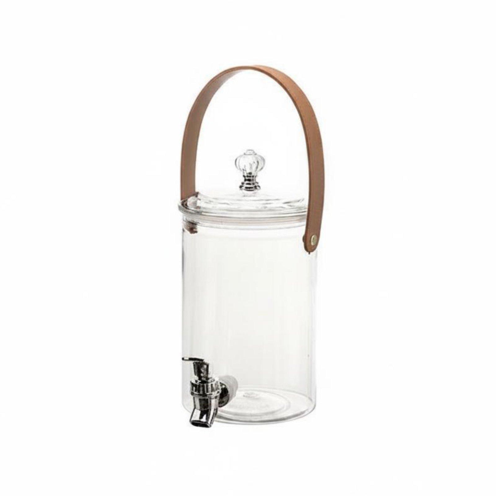 安全な蓋付き飲料ディスペンサー、家族のパーティー、屋外キャン - Outdoor Camping Water Jug のレビューと価格
