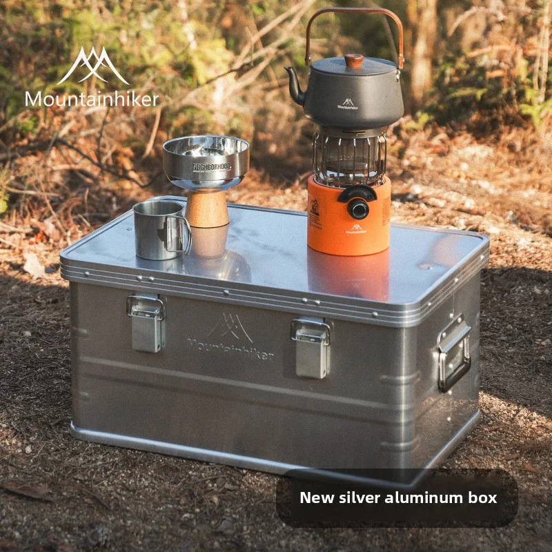 Mountainhiker 新しいアルミ合金屋外収納ボックス - Outdoor Camping Box のレビューと価格