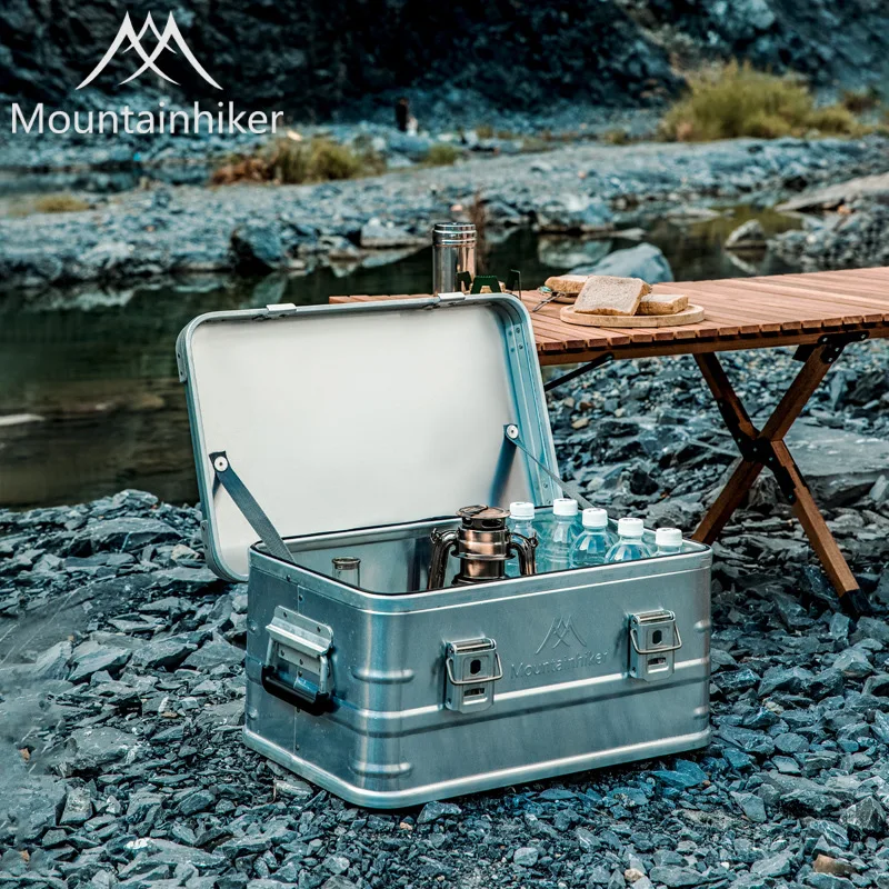 Mountainhiker 新しいアルミ合金屋外収納ボックス - Outdoor Camping Box のレビューと価格