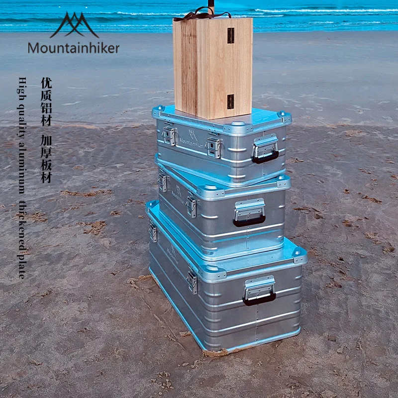 Mountainhiker 新しいアルミ合金屋外収納ボックス - Outdoor Camping Box のレビューと価格
