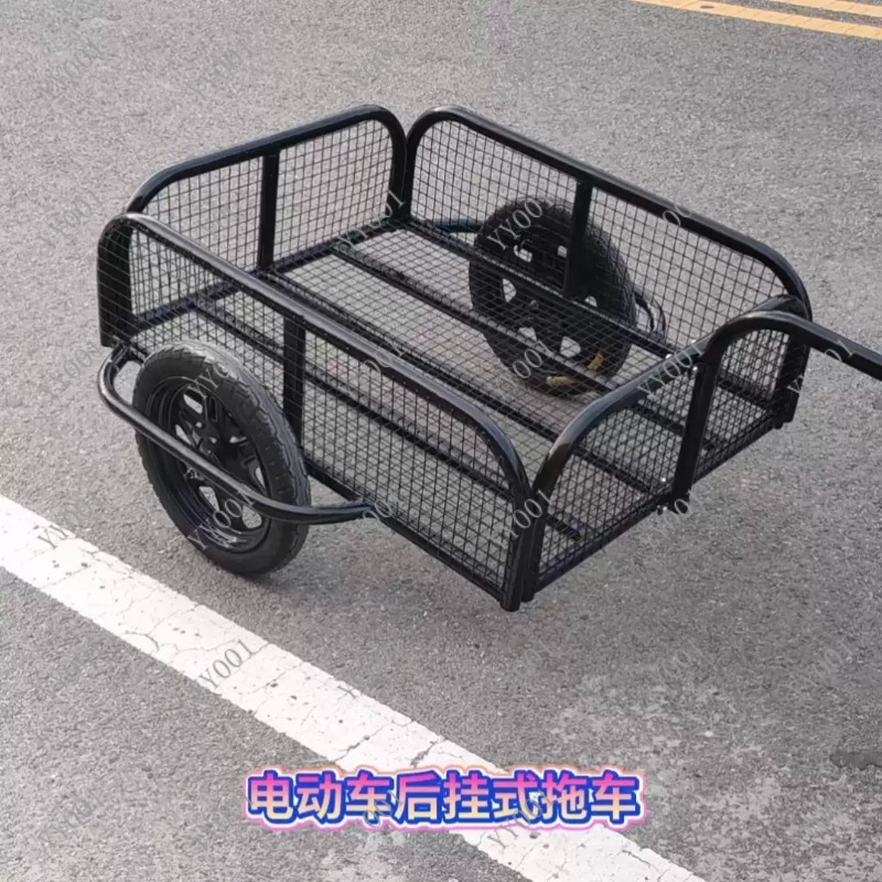 屋外自転車用リアトレーラーカーゴカート、キャンプ、釣り、屋台 - Outdoor Camping Trailer のレビューと価格