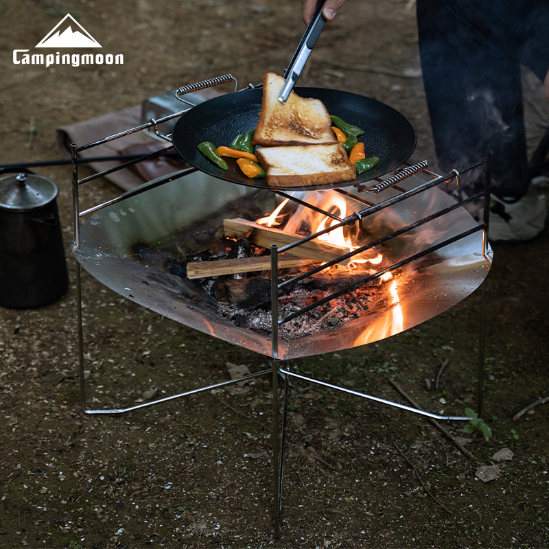 屋外用A3-Qステンレス鋼製耐熱折りたたみ式焚き火台ペタルス - Outdoor Camping Fire Pit のレビューと価格