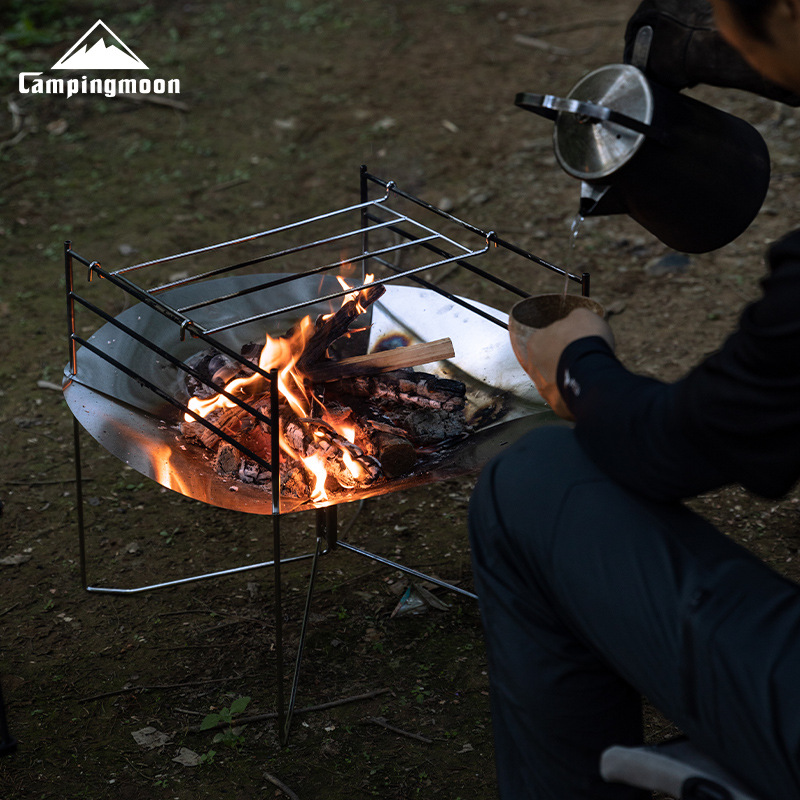 屋外用A3-Qステンレス鋼製耐熱折りたたみ式焚き火台ペタルス - Outdoor Camping Fire Pit のレビューと価格
