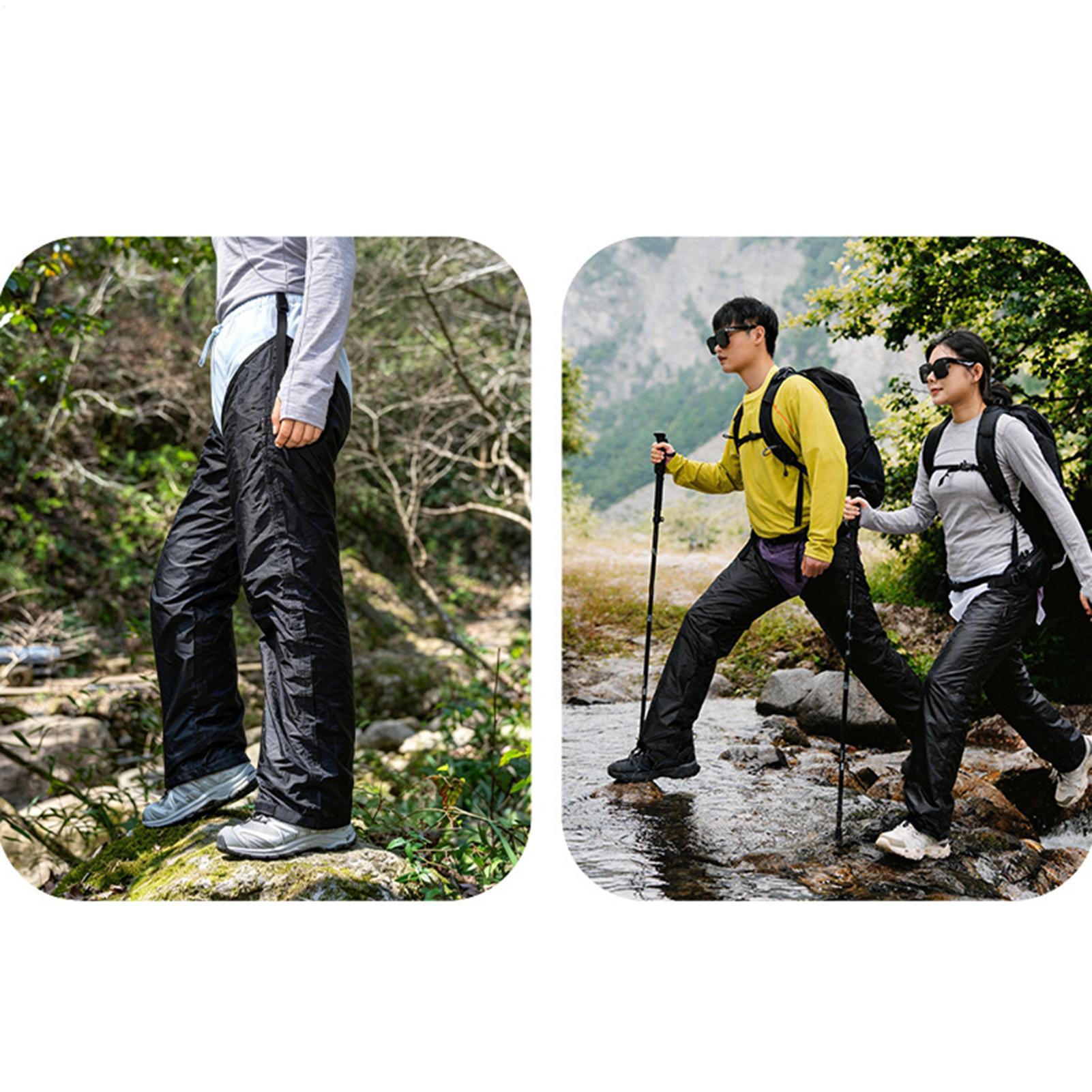 男性用レッグゲートル 調節可能な防水ガードゲートル ハイキン - Trekking Gaiters のレビューと価格