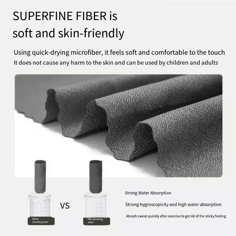 ポータブルシリコンケース＆軽量マイクロファイバー速乾タオル、 - Camp Towel Microfiber のレビューと価格